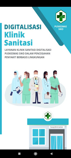 Android application DIGITALISASI KLINIK SANITASI screenshort