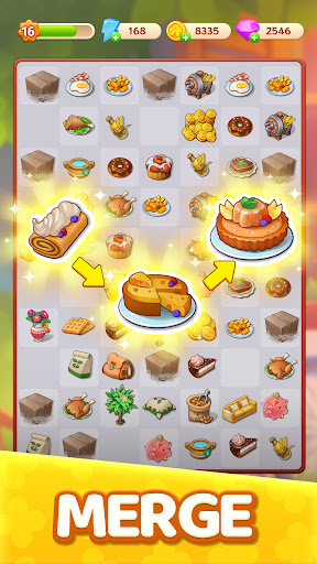 Android application Maggie's Garden: Merge City screenshort