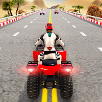 Quad ATV Traffic Racer