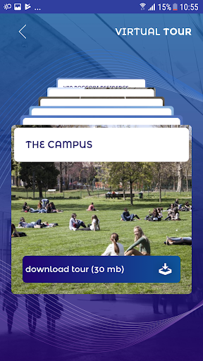 Android application Bocconi Campus VR screenshort