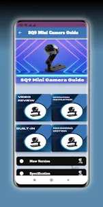 SQ9 Mini Camera Guide