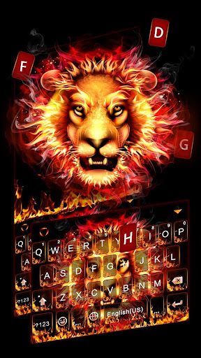 Fire Roar Lion Theme Screen 3