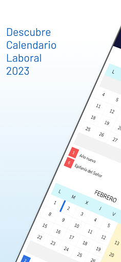 Android application Calendario Laboral 2024 España screenshort