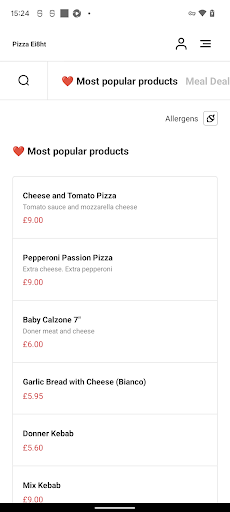 Pizza Eight Screen 3
