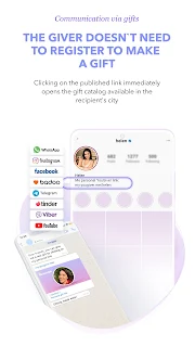YouGiver - communication via g