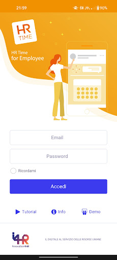 Android application HR Time screenshort