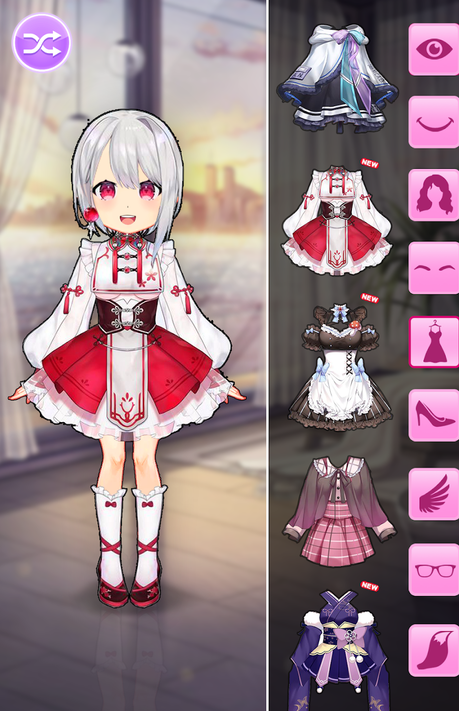 Download Anime Doll Dress up Girls Game on PC (Emulator) - LDPlayer