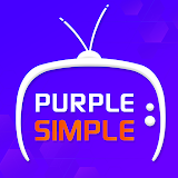 IPTV Purple Simple Player icon