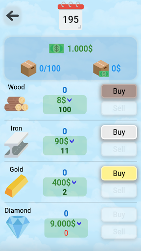 Android application Profit Game Pro screenshort