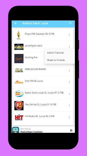 Radio Saint Lucia FM + Online Screen 2