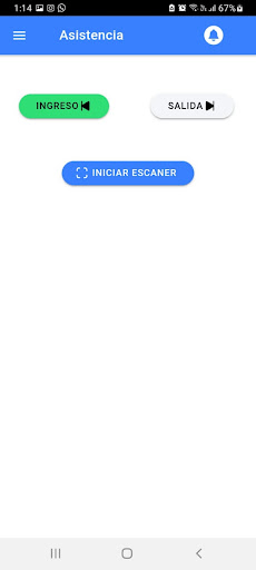 Android application IACADEMICO ASISTENCIA GENERICO screenshort