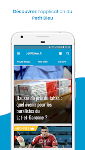 Screenshot 1 Le Petit Bleu android