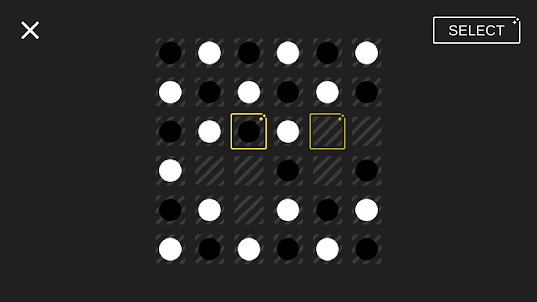 Konane Checkers Game Offline