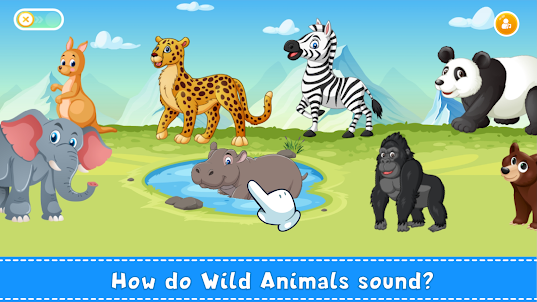 Kids Animal Sound Name & Games
