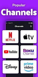 Captura 3 Roku TV Remoto Control App android