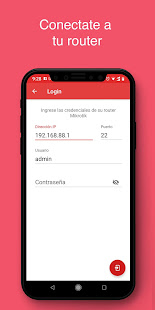 Vista previa de la aplicación