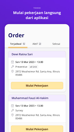 Aseven Pro: Teknisi Screen 2
