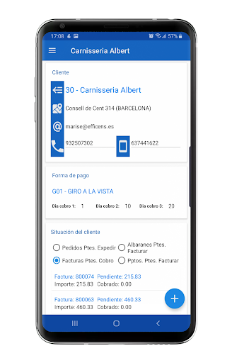 Asistente de Ventas Efficens Screen 3