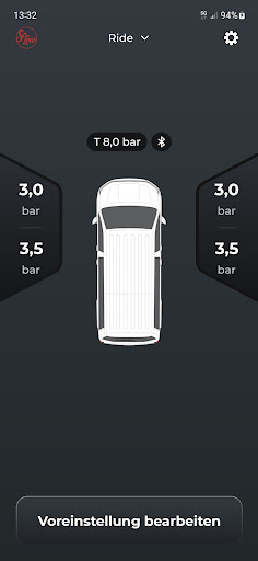 Android application SoLow AiR Management screenshort