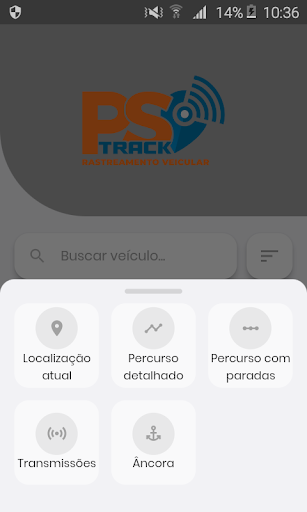 PSTrack Rastreamento Screen 2