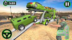 軍用 車両 輸送 シミュレーター ゲーム: 車 トラック運転のおすすめ画像2
