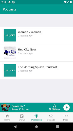 Radio SOKY Screen 3