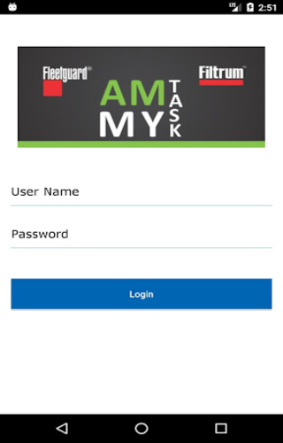 AM MY TASK Screen 2