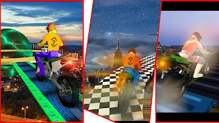 Superhero Lightning  Sped Bike - Screenshot 2