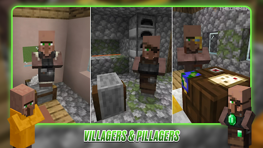 Android application Villagers & Pillagers Mincraft screenshort