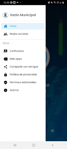 Android application FM Municipal Sierra Grande screenshort