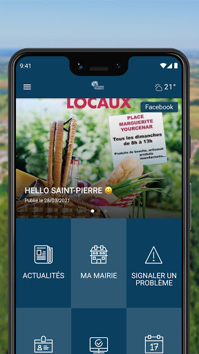 Android application Saint-Pierre-du-Perray screenshort
