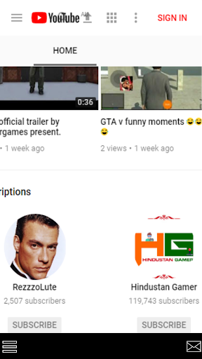 Gaming world app Screen 2