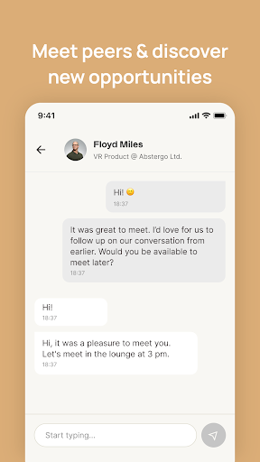 Caliber - Meetings & Events Screen 3