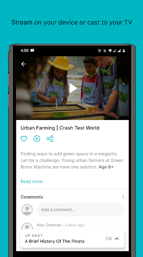 EXPLR Home Screen 3