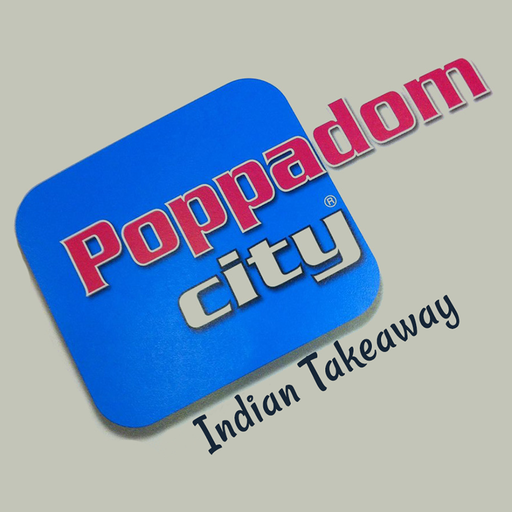 Poppadom City logo
