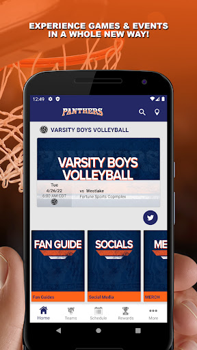 Android application Fortune Panthers screenshort