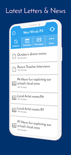 West Winds Primary School Screen 2