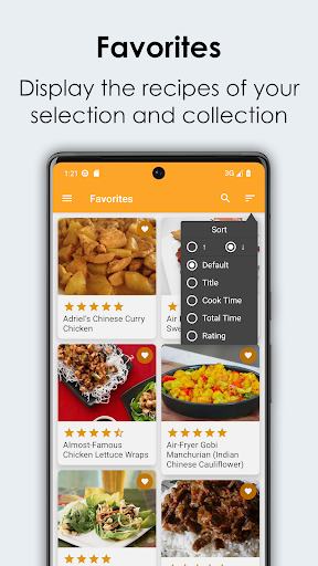 Chinese Recipes Cookbook Screen 2