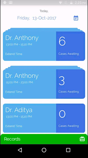 Android application Eyetoday Vision Reception screenshort