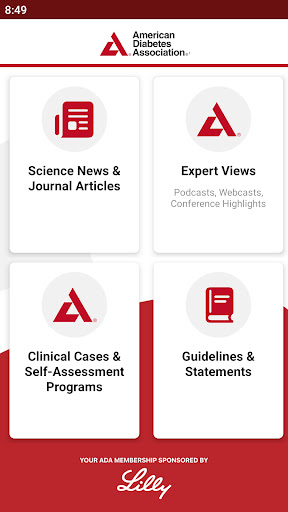 Android application ADA PRO screenshort