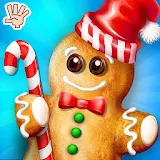 Ginger Bread Man Cookie Maker Bakery Chef icon