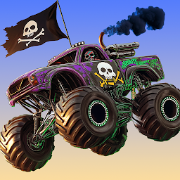 モンスタートラック総動員 - 怪物トラック子供向けゲーム Mod Apk