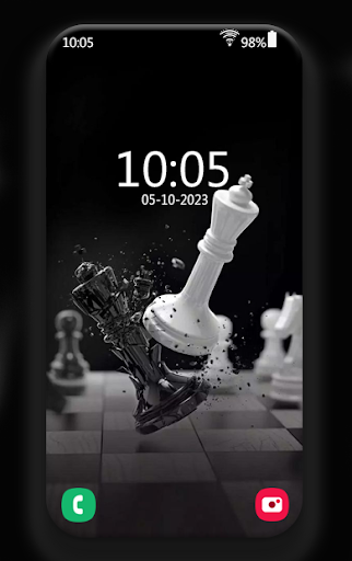 Android application Black Wallpapers screenshort