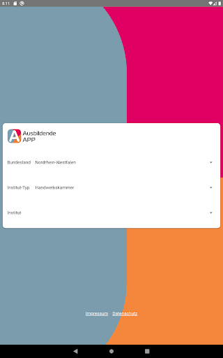 Ausbildende App Screen 3