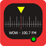 Cover Image of Herunterladen 100.7 FM WOW Radio Station  APK
