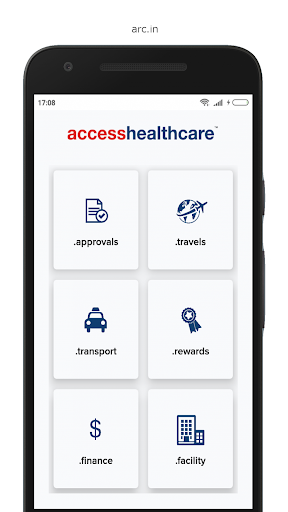 Android application arc.in screenshort