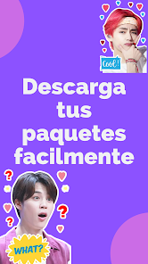 Imágen 2 BTS Stickers Army Kpop android