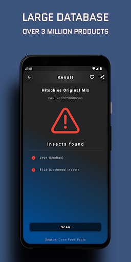 Insect Food Scanner Screen 2