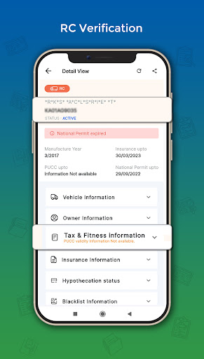 Find RC/DL detail | Logilocker Screen 2