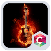 Fire Guitar Theme HD  Icon